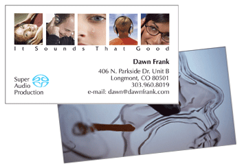 super audio productions designed by creative images graphic design